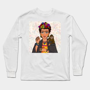 Frida Kahlo Long Sleeve T-Shirt